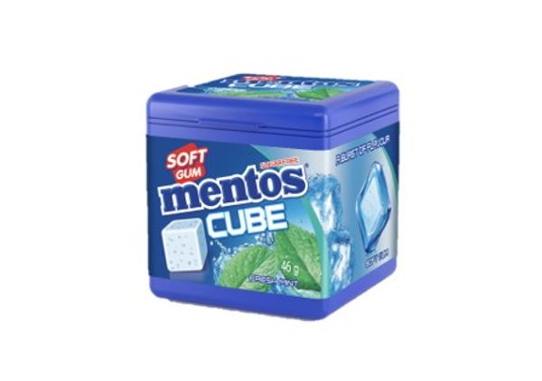 Mentos Cube Gum Ice Mint 46g