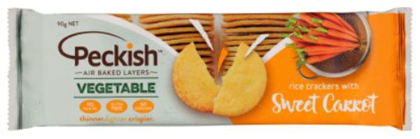 Peckish Vegies Sweet Carrot 90g