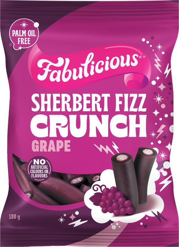 RJ's Fabulicious Grape Crunch 180g