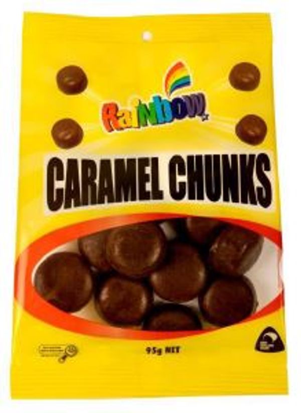 Rainbow Caramel Chunks 95g