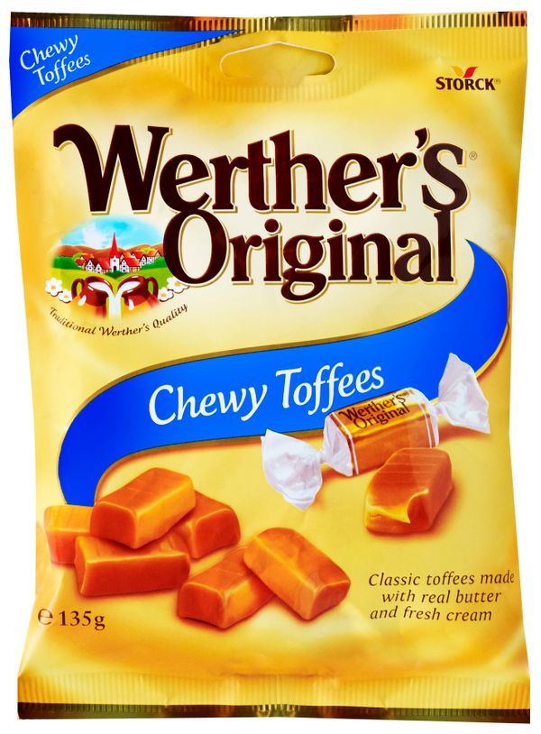 Werthers Chewy Toffees Bag 135g