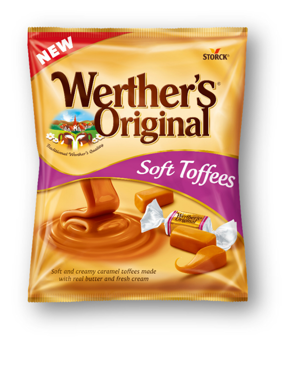 Werthers Soft Toffees Bag 100g