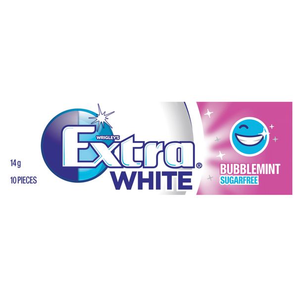 Wrigleys Extra White Bubble Pellet 14g