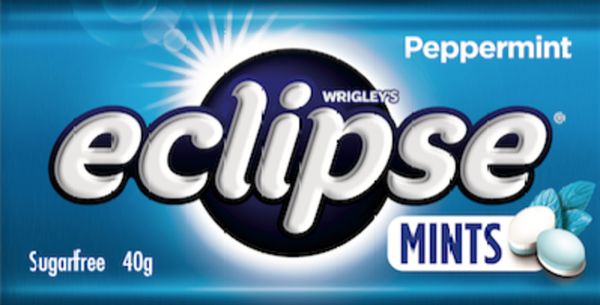 Wrigleys Eclipse P/mint Tin 40g