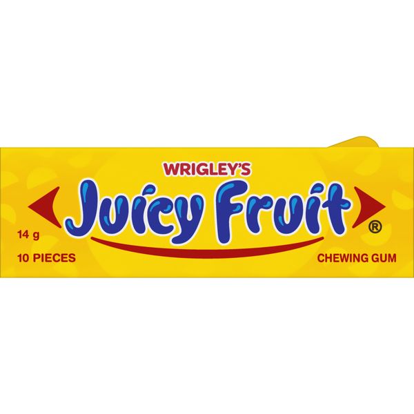 Wrigleys Juicy Fruit Sugar Free 14g