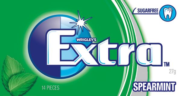 Wrigleys Extra S/mint Envelope 27g