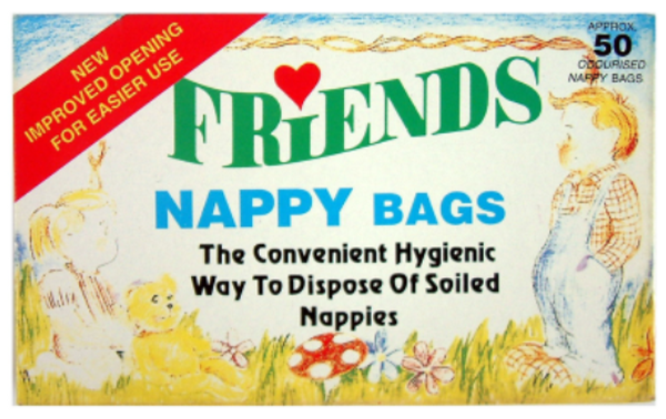 Friends Nappy Bags 50u