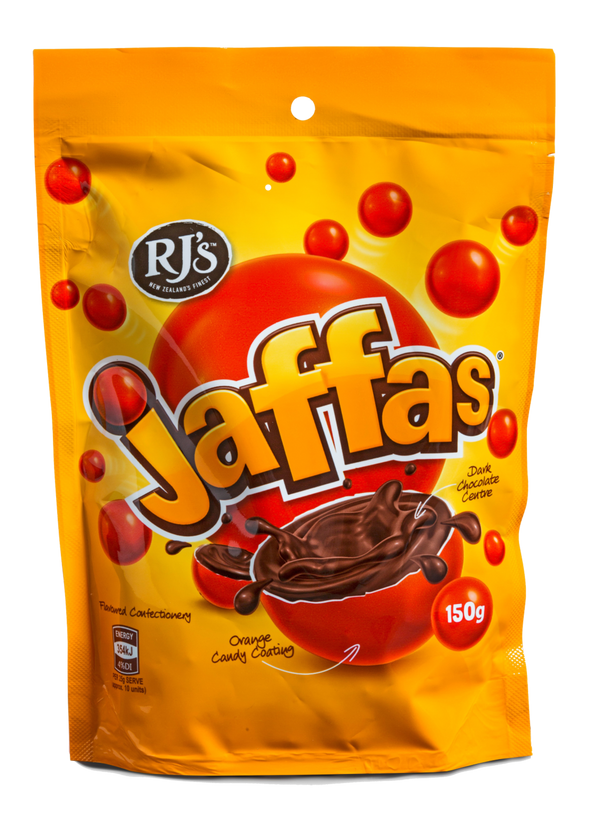 Jaffas Orange Coated Choc Pouch 150g