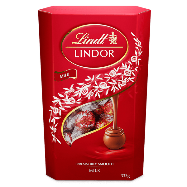 Lindt Lindor Milk Cornet 333g