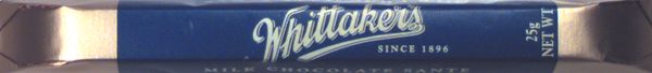 Whittakers Sante Bar Milk Wrapped 25g