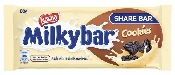 Nestle Milkybar & Cookies Kingsize 80g