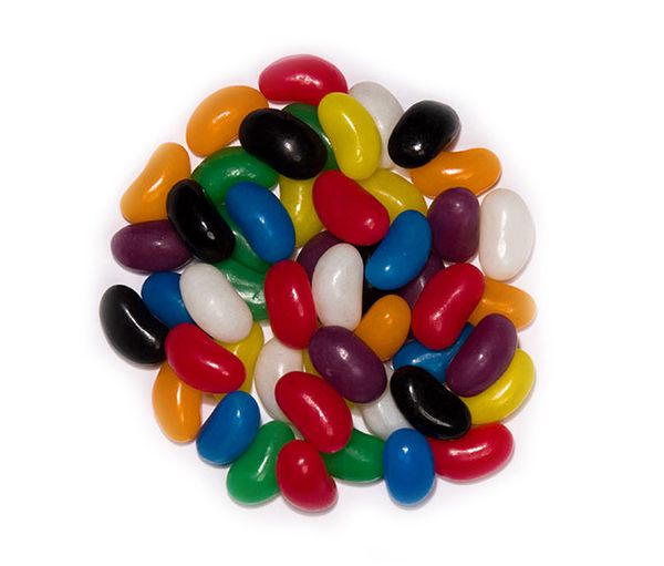 Rainbow Giant Jelly Beans 1kg