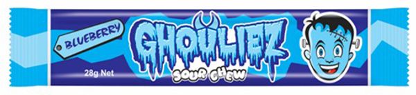 Ghouliez Sour Chews Blueberry 28g