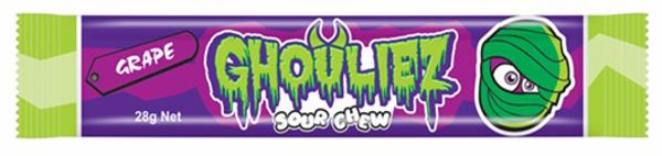 Ghouliez Sour Chews Grape 28g