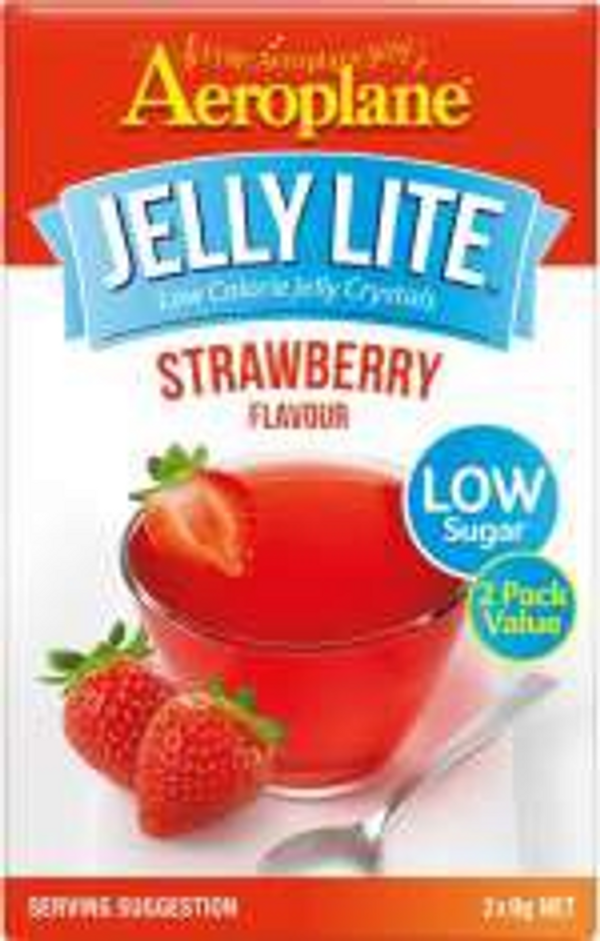 Aeroplane Lite Jelly Strawberry 2x9g