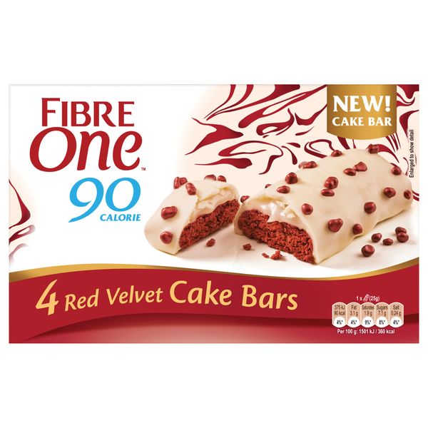 Fibre One Cake Bar Red Velvet 100g